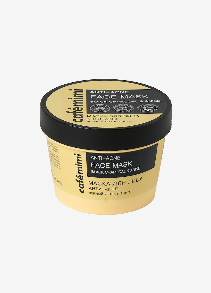 Trampe hobby at lege Anti-Acne Face Mask with Charcoal & Anise | RussianSkincare.com