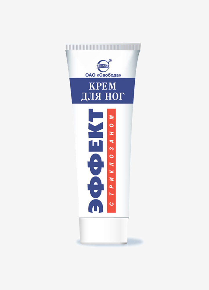 “Effect” Foot Cream with Triclosan